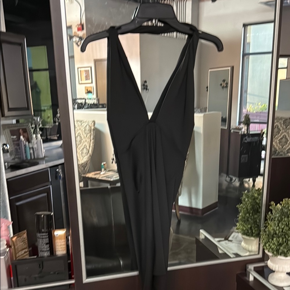 Elegant Black Women's Dress